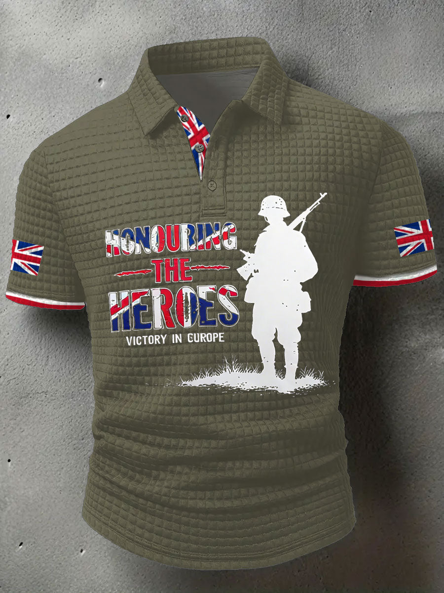 Men's British short sleeve shirt