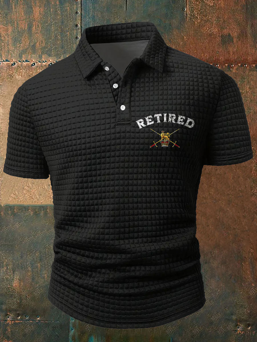 Men's UK veteran My Oath of Allrgience Has No Expiry Date Printed Casual Tops