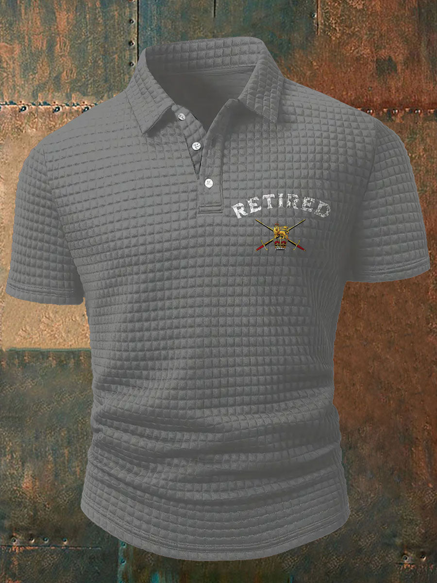 Men's UK veteran My Oath of Allrgience Has No Expiry Date Printed Casual Tops