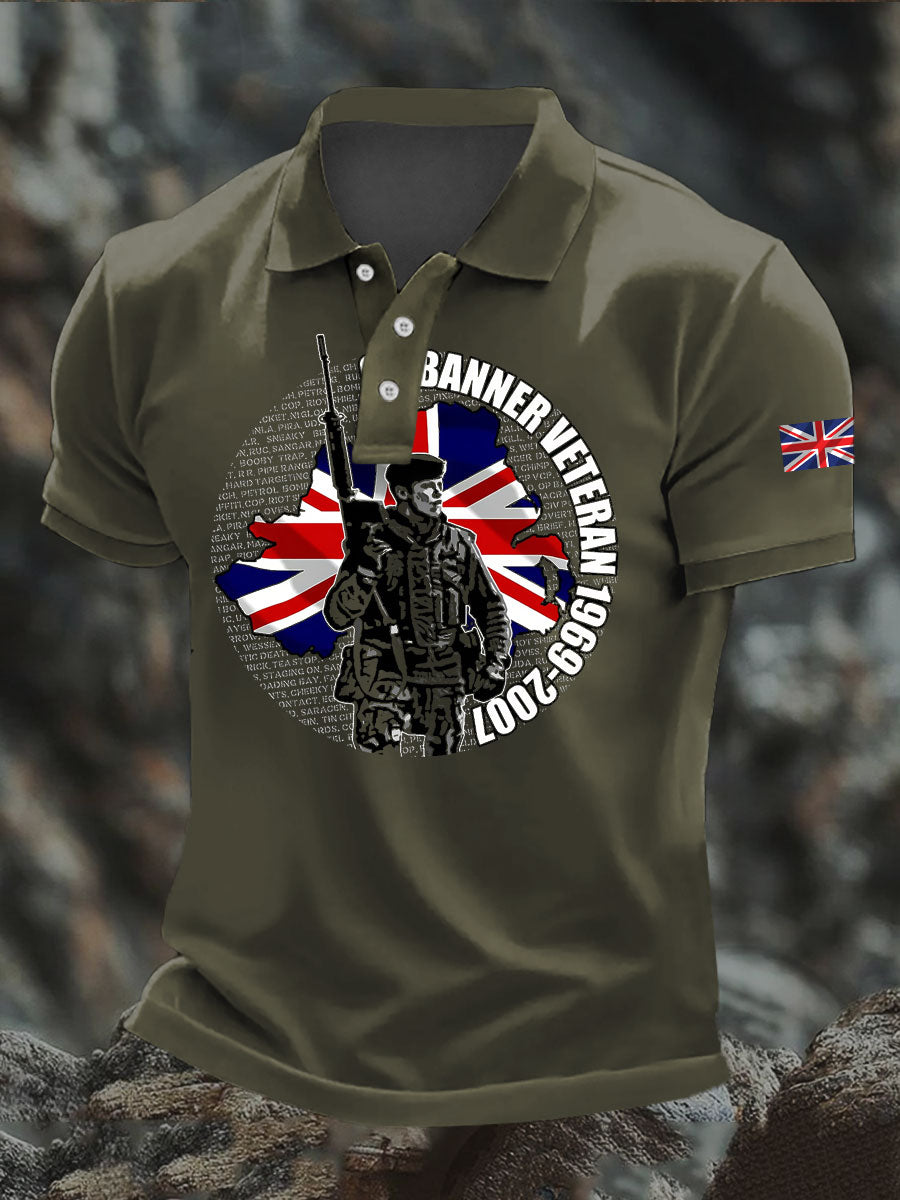 Men's British Veteran short sleeve shirt