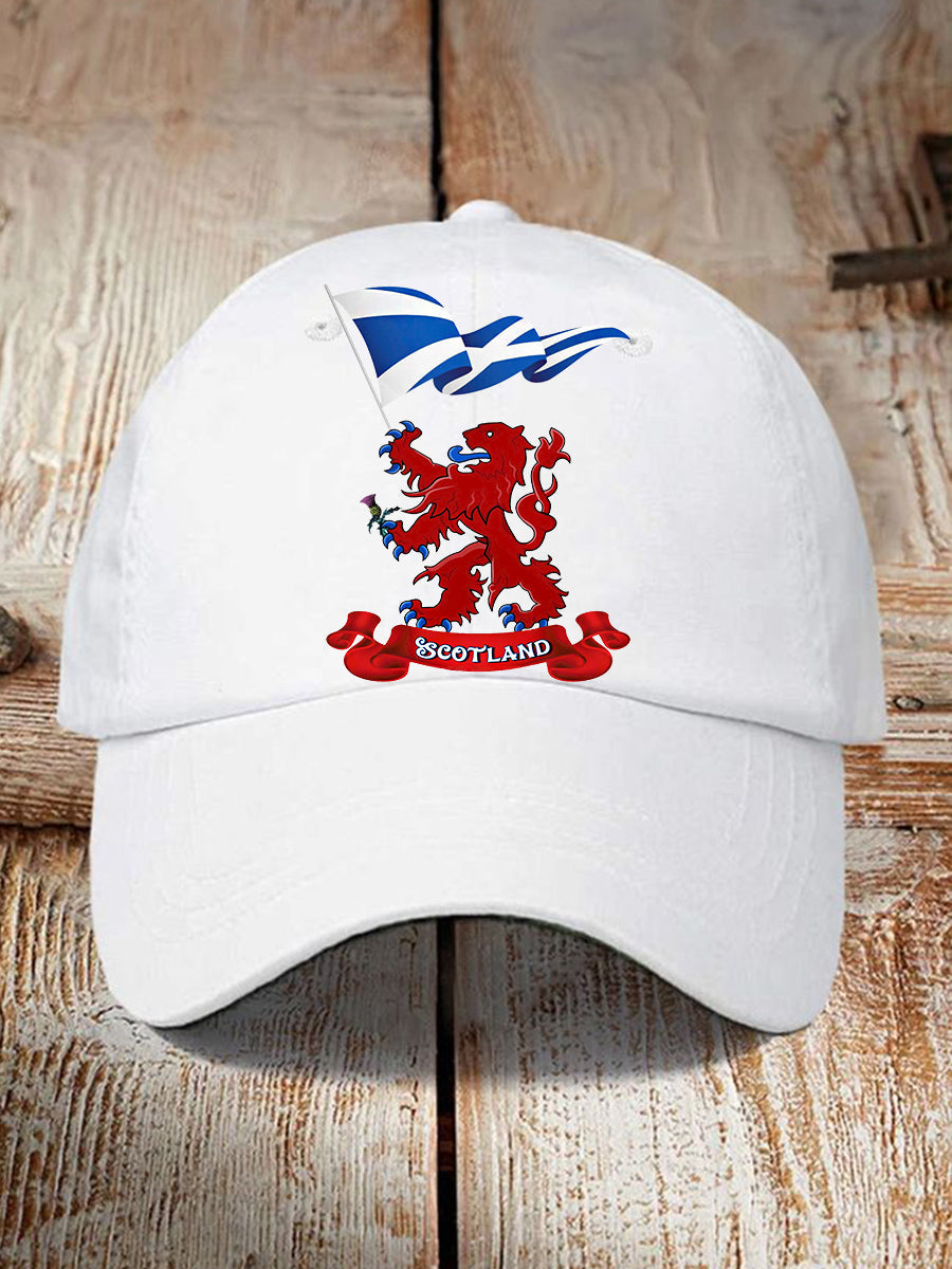 Unisex Scotland Flag Proud The Brave Printed Hat
