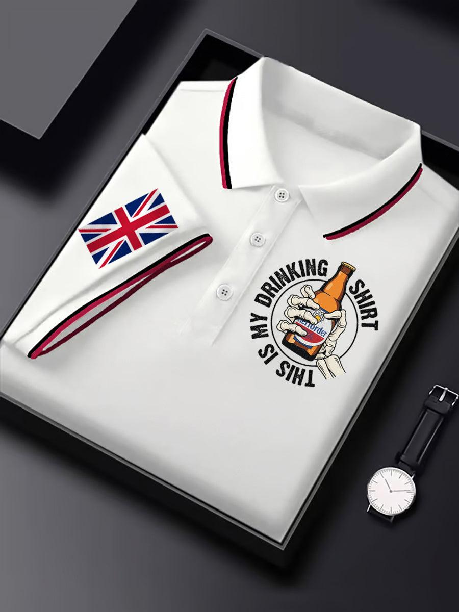 Men's This Is My Drinking Shirt Casual Shirt