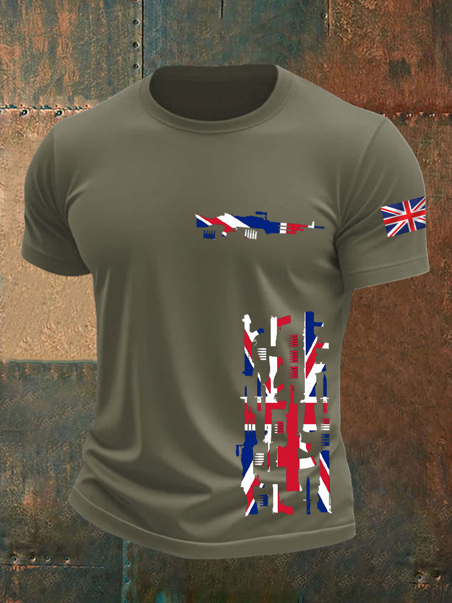 Men's British Veteran short sleeves t-shirt