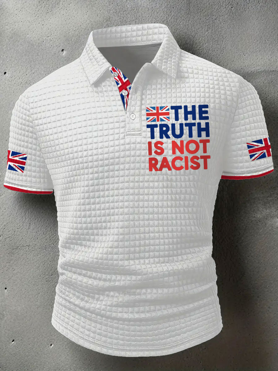 Men's The Truth Is Not Racist UK short sleeves shirt