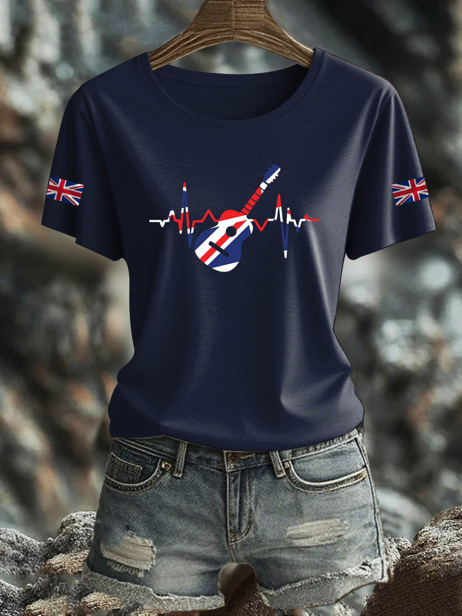 Women's British Iron On Short Sleeve T-Shirt