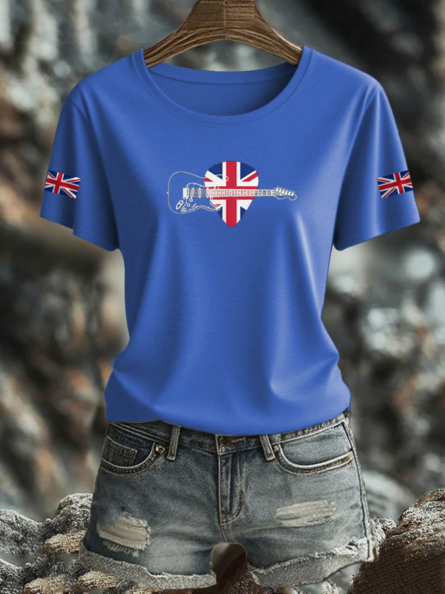 Women's British Iron On Short Sleeve T-Shirt