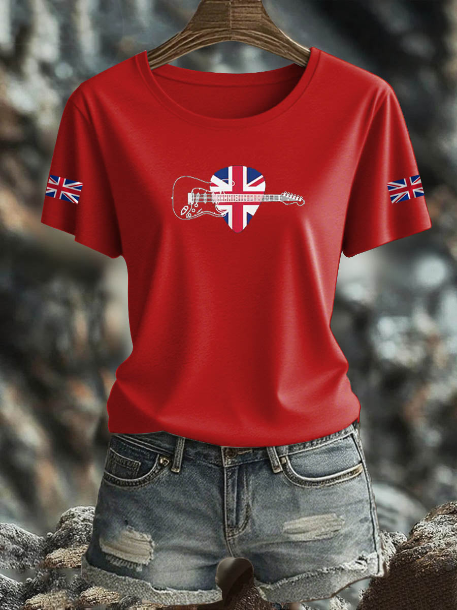 Women's British Iron On Short Sleeve T-Shirt
