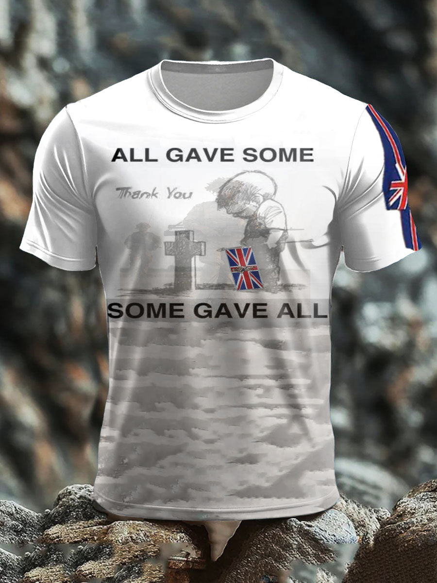 Men's British Veteran short sleeves t-shirt