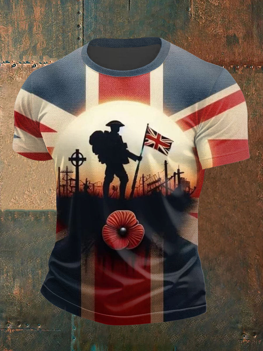 Men's British Veteran short sleeves t-shirt