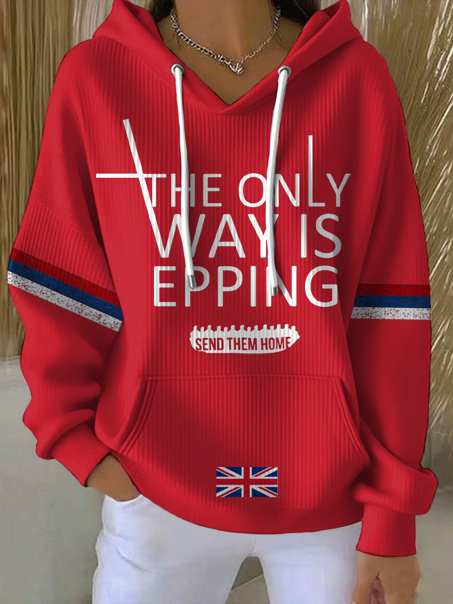 Women's The Only Ways Is Epping Printed Hoodie