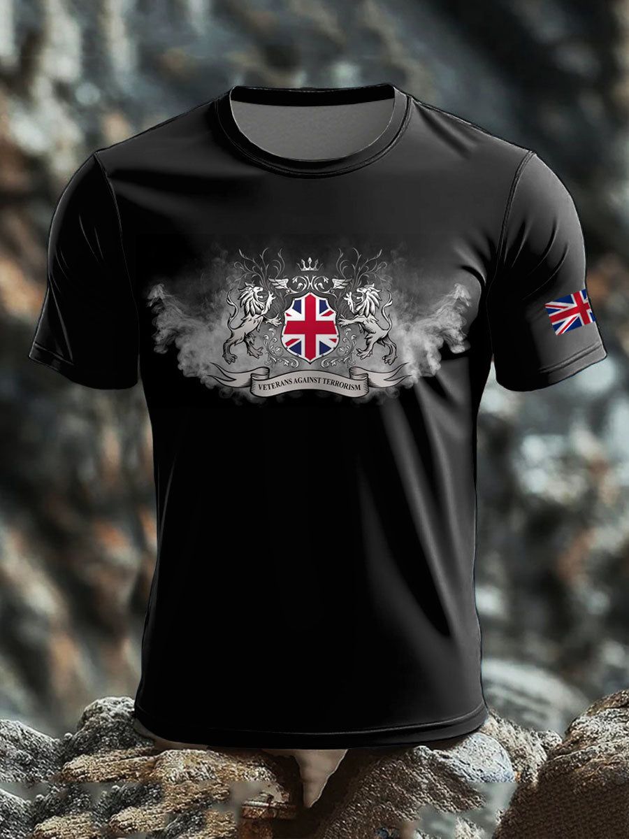 Men's British Veteran short sleeves t-shirt