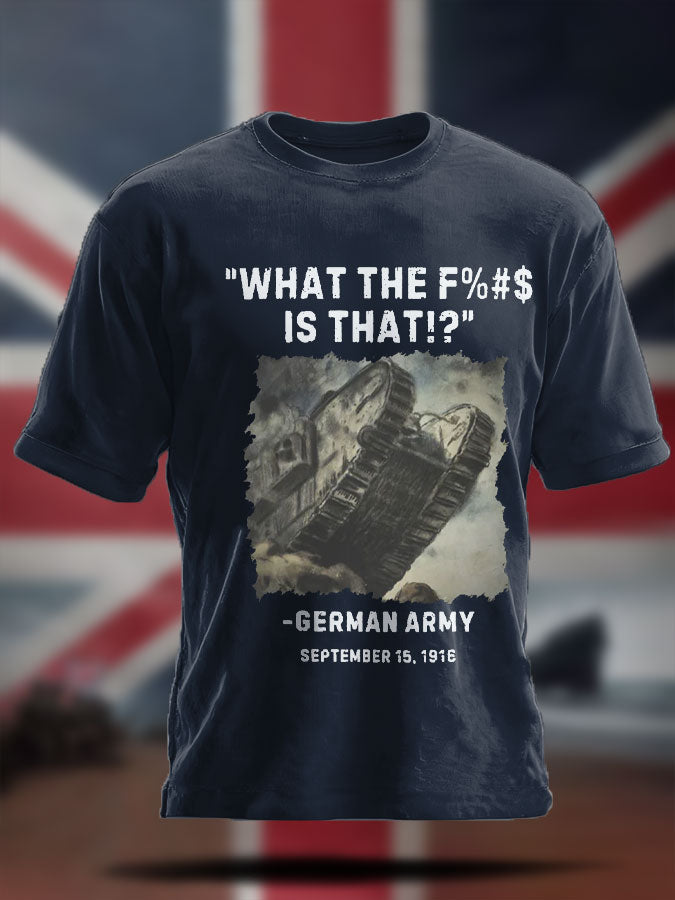 Men's UK History Lover Printed T-shirt
