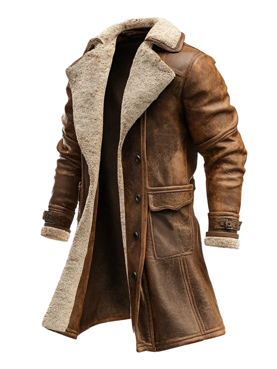 Men's Retro Plush Casual Jacket