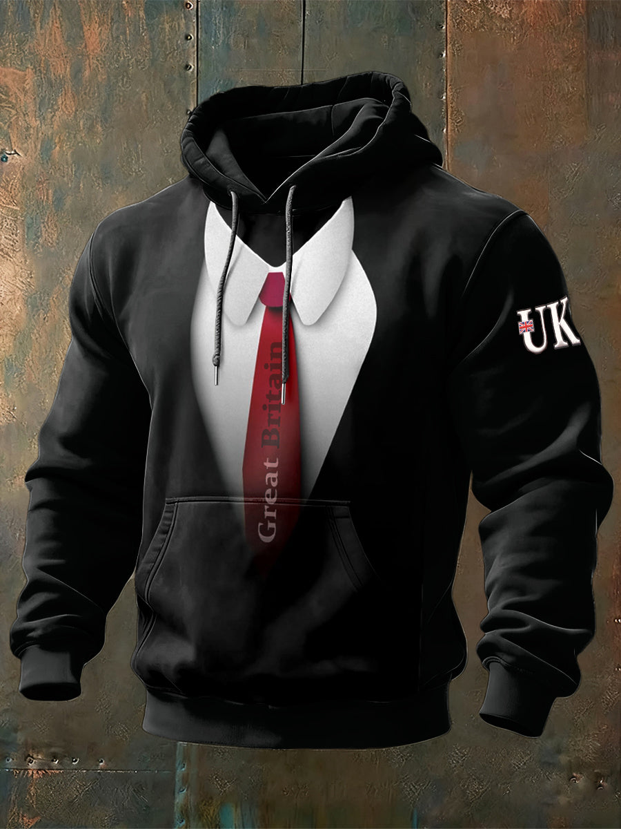 Men's Union Jack Creative Hooded Sweatshirt