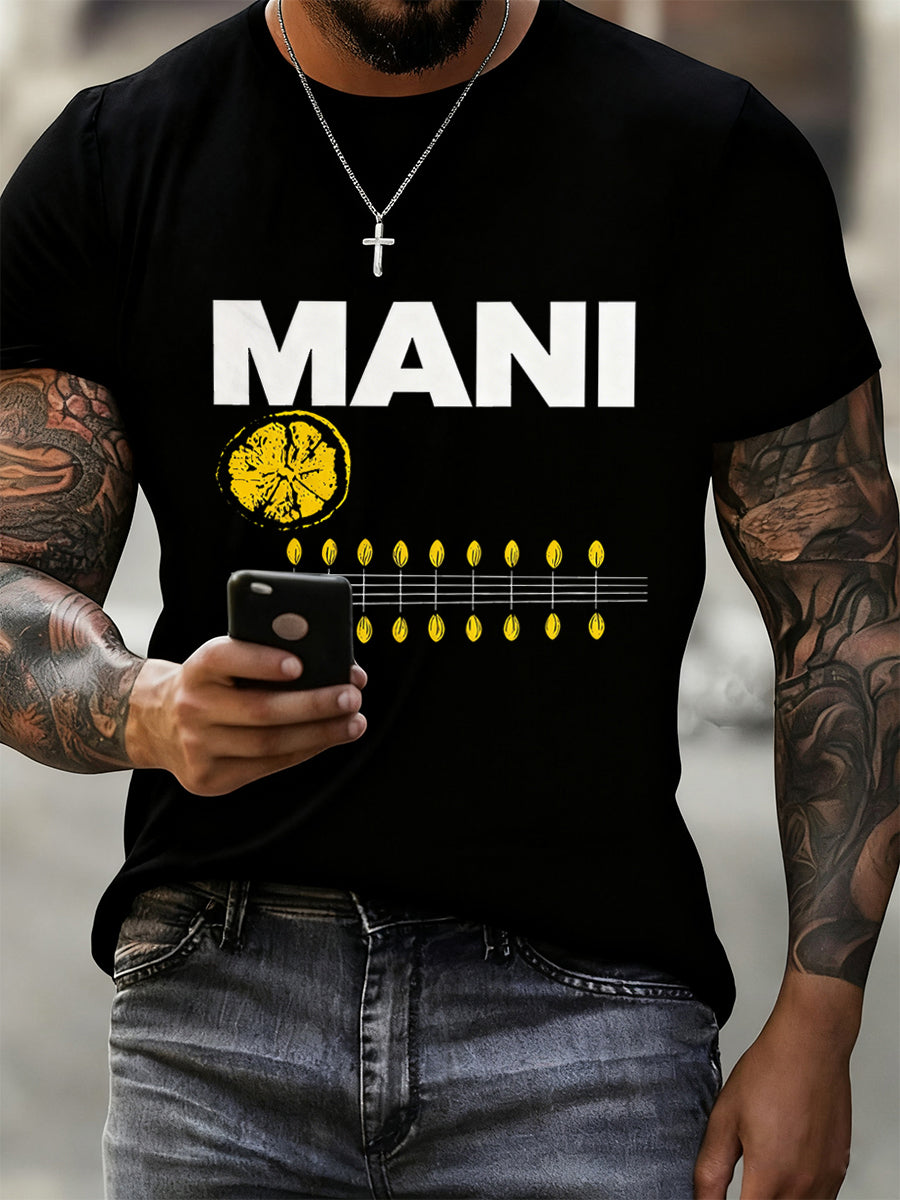 Men's British Rock Legend Band Graphic T-Shirt Short Sleeve