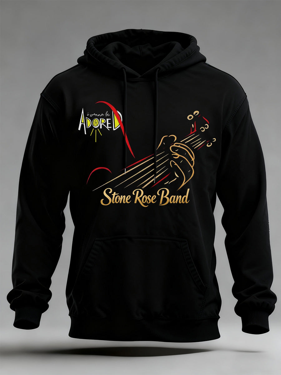 Men's British Print Comfort Hoodie