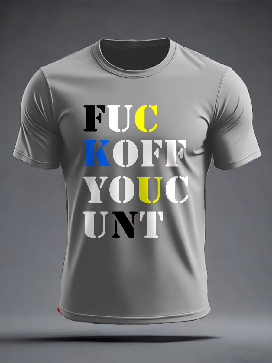 Men's Lemon Roses Music Lover Printed T-shirt