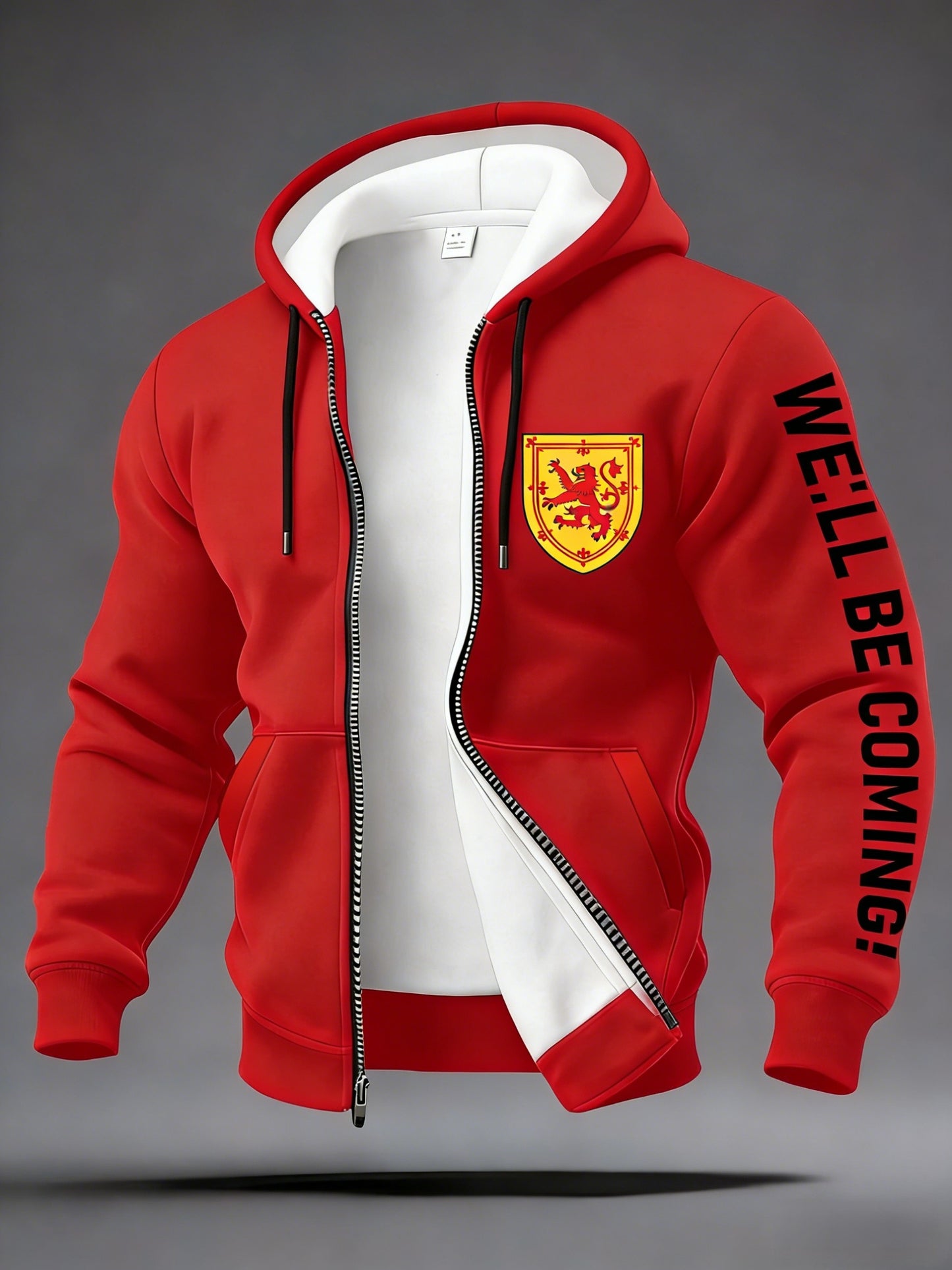 Unisex UK Football Lover England It's Coming Home 2026 Printed Coat