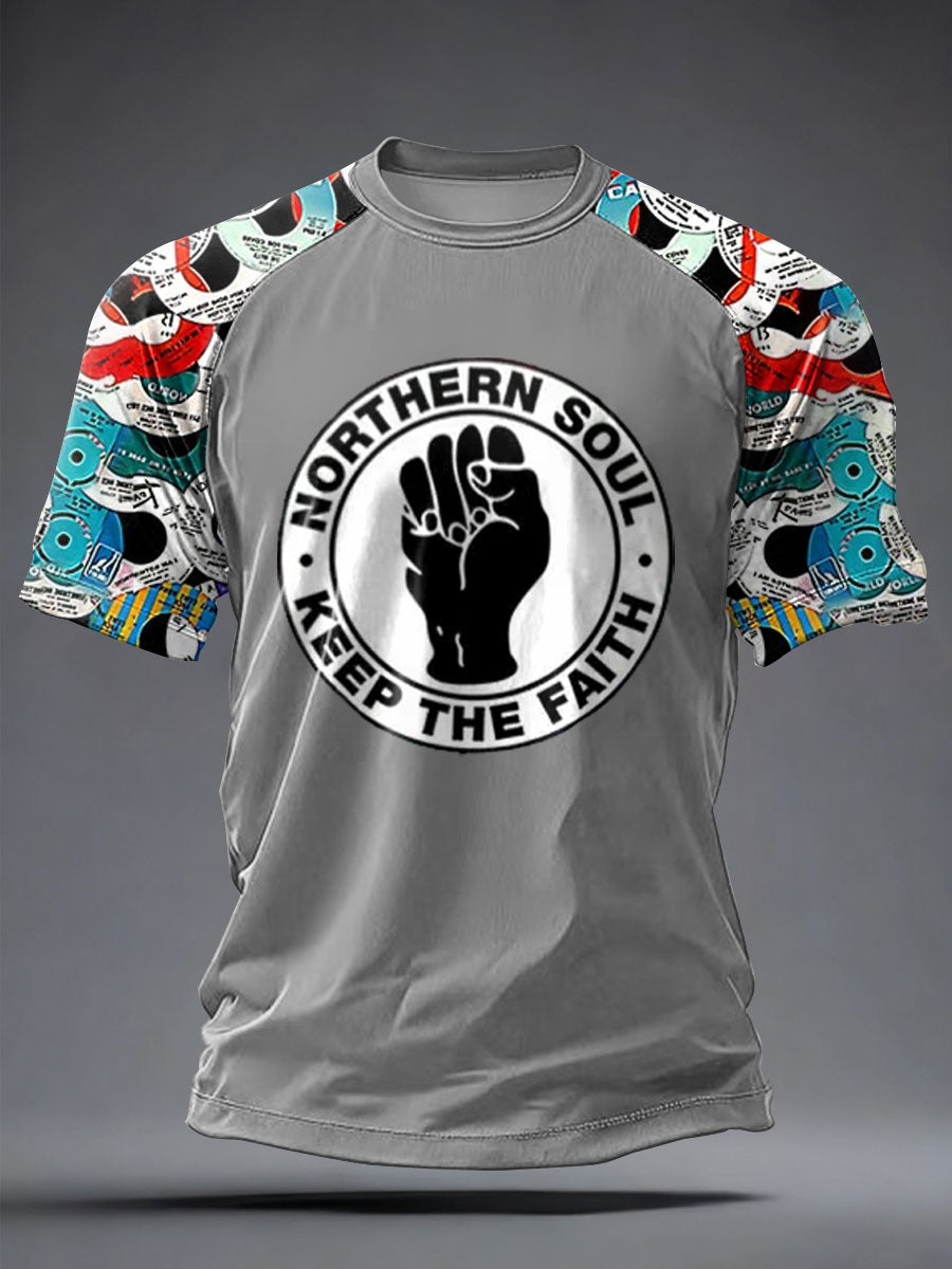 Men's UK Music Northern Soul Lover short sleeve t-shirt