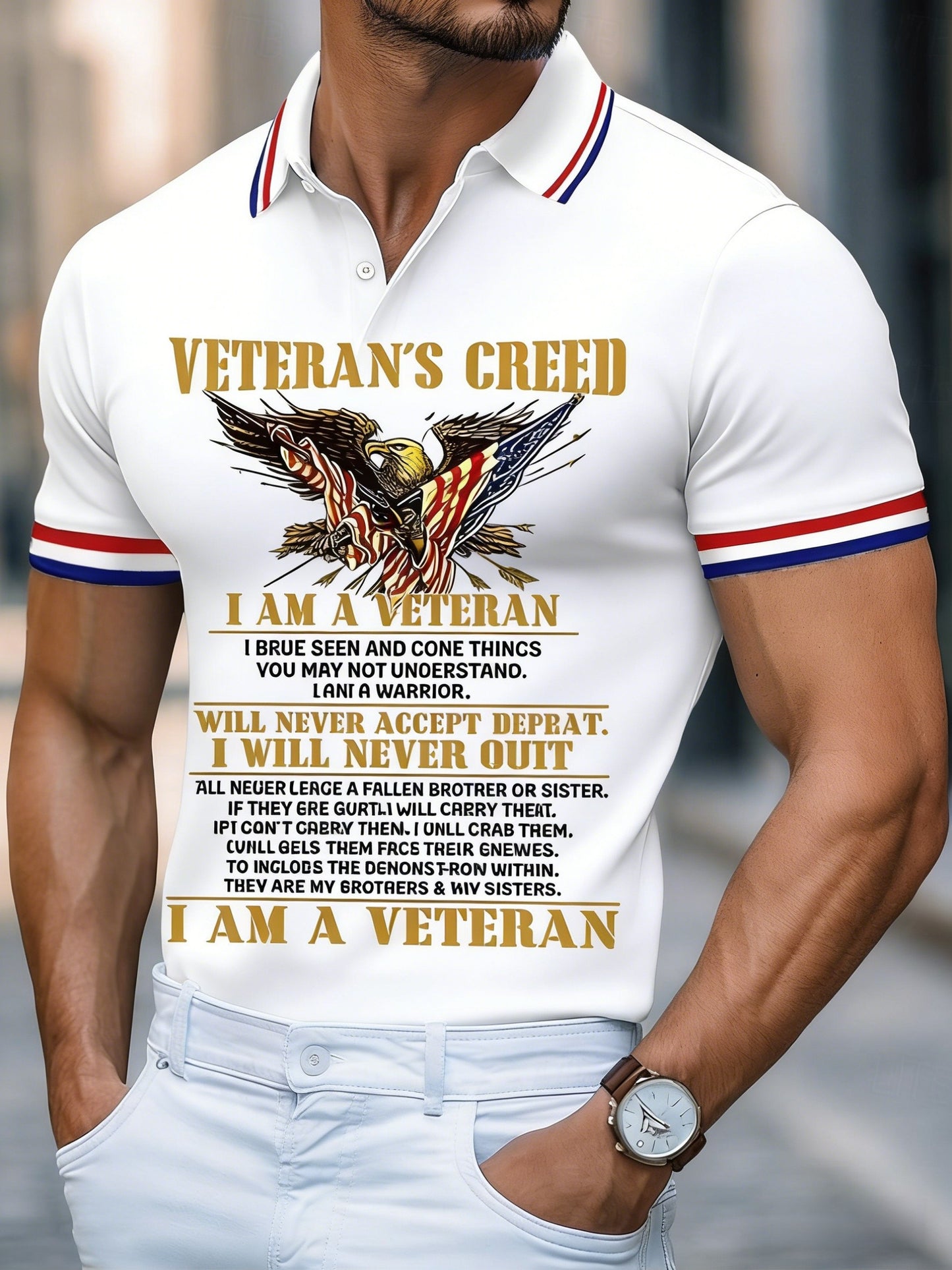 Men's UK Football Lover Scotland We'll Be Coming 2026 Printed Polo Shirt