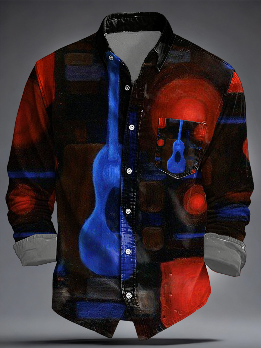 Unisex The Road Man Music Lover Printed Shirt