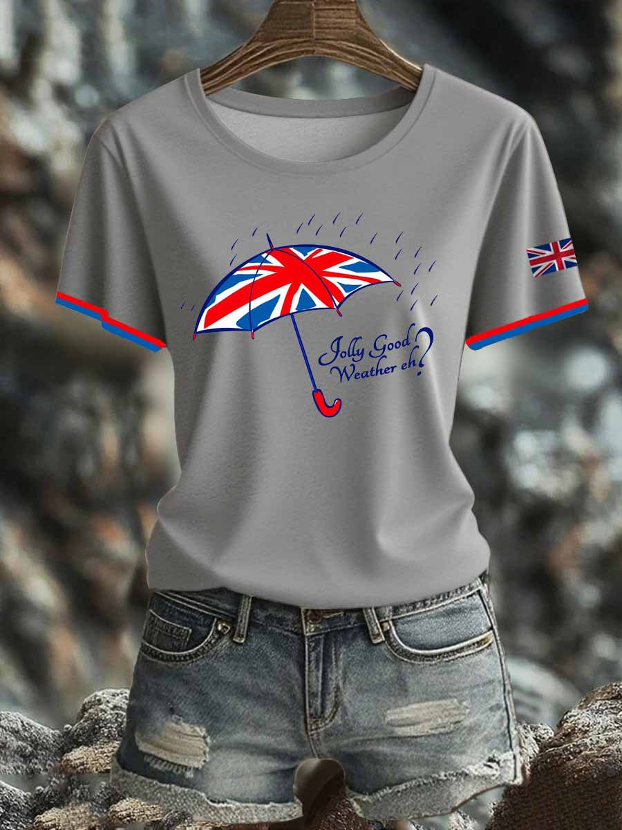 Women's  British short-sleeved T-shirt