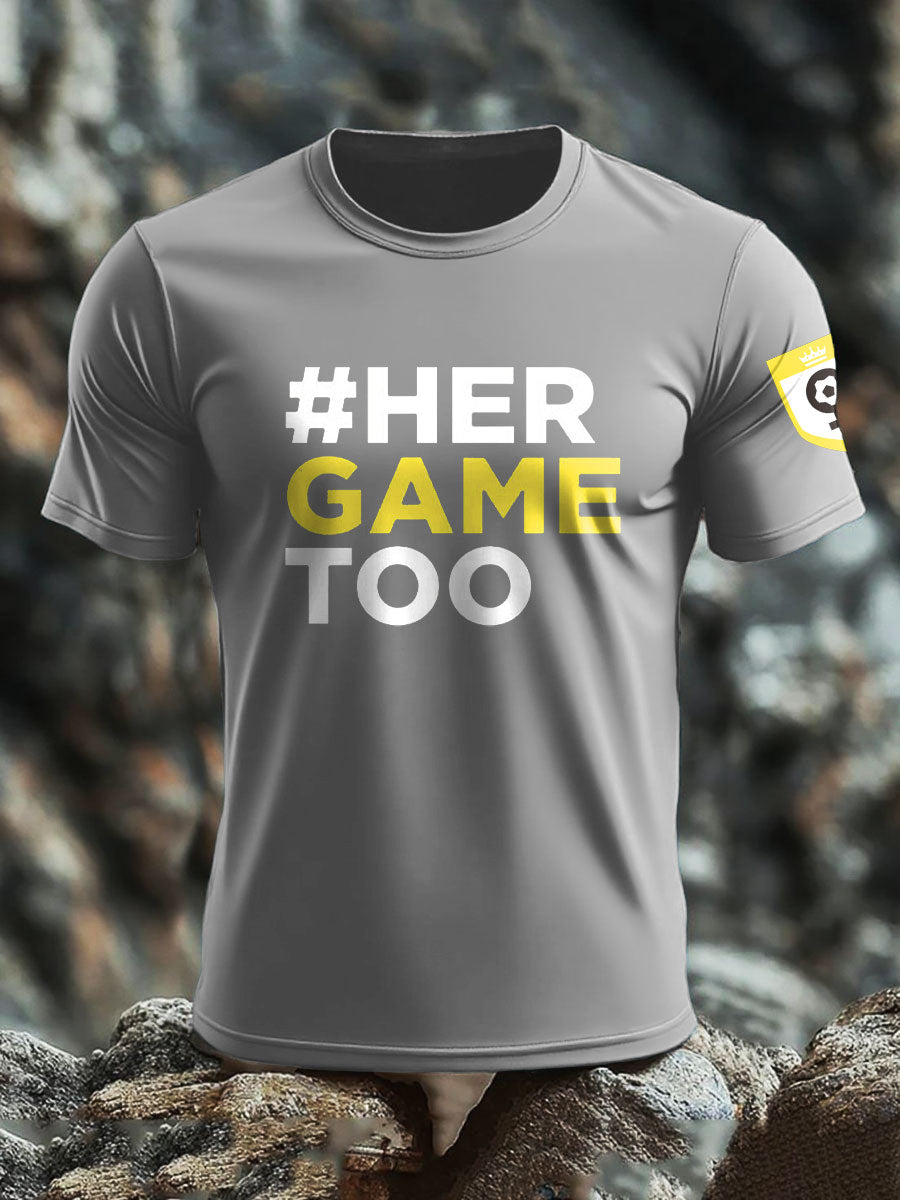 Men's UK Football Lover Champion Printed T-shirt