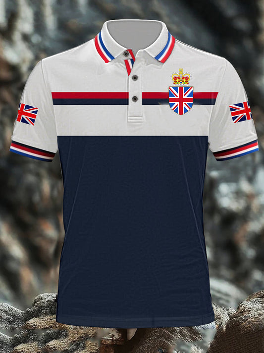 Men's   Union Jack Short Sleeve Shirt