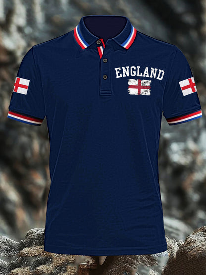 Men's England Short Sleeve Shirt