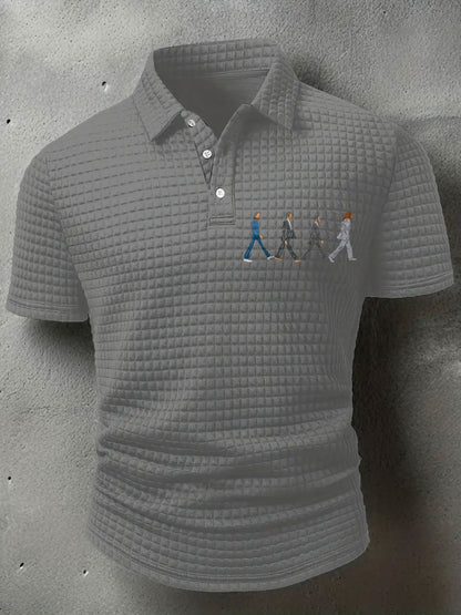 Men's Music Lover Hippies Printed Casual Tops