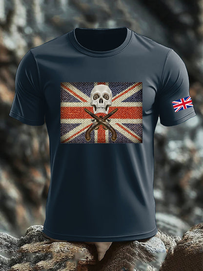 Men's UK Flag Printed T-shirt