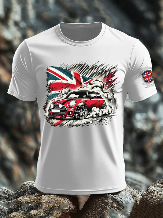 Men's UK Flag Printed T-shirt