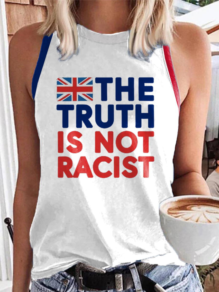 Women's The Truth Is Not Racist UK Vests