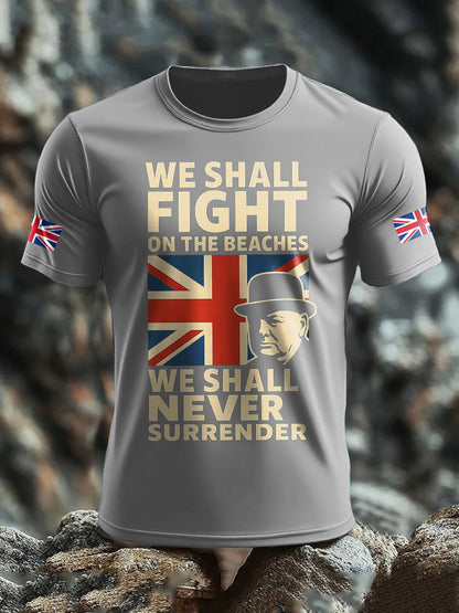 Men's UK Flag Printed T-shirt