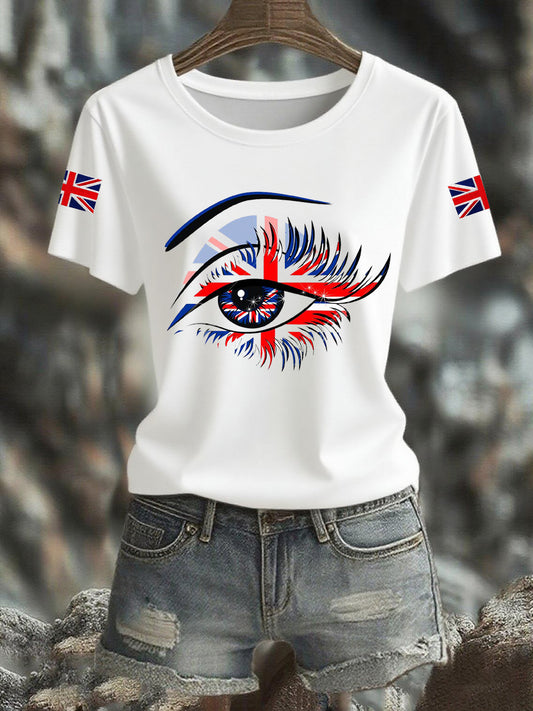 Women's Union Jack Short Sleeve T-Shirt