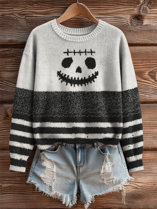 Women's Halloweeen Print Casual Sweatshirt