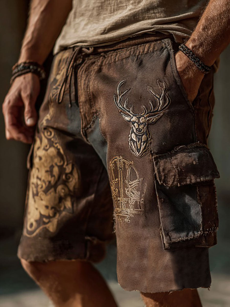 Men's Western Elk Shorts