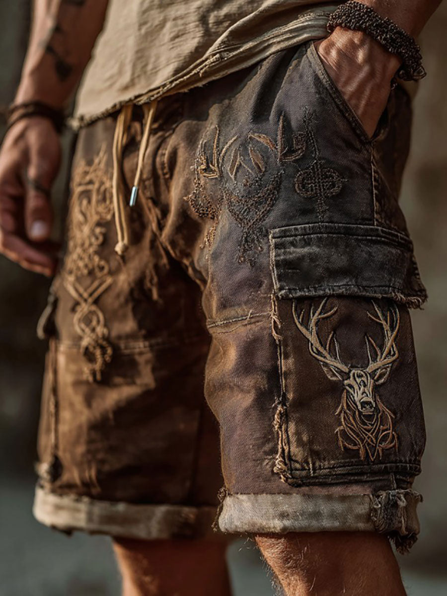 Men's Western Elk Shorts