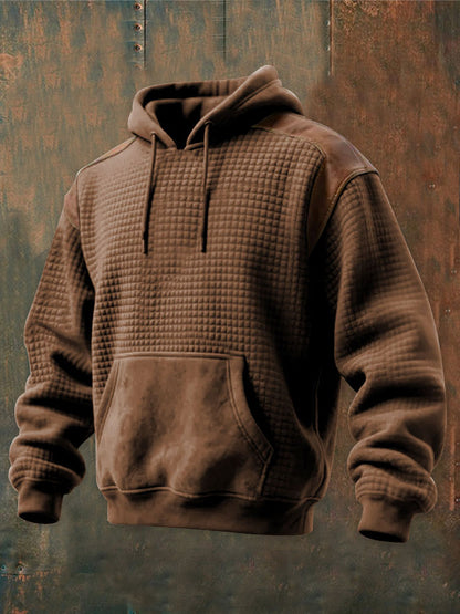 Men's Retro Western Printed Casual Long Sleeve Sweatshirt / Hoodie