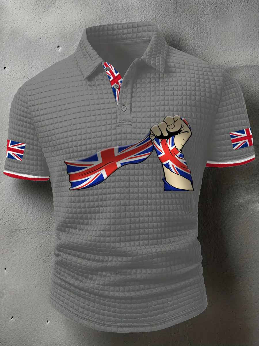 Men's British short sleeve shirt