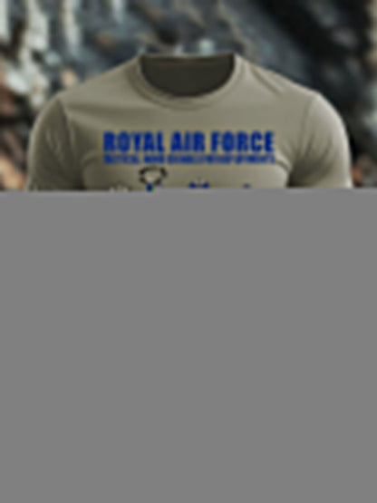 Men's British Veteran imitation cotton short-sleeved T-shirt