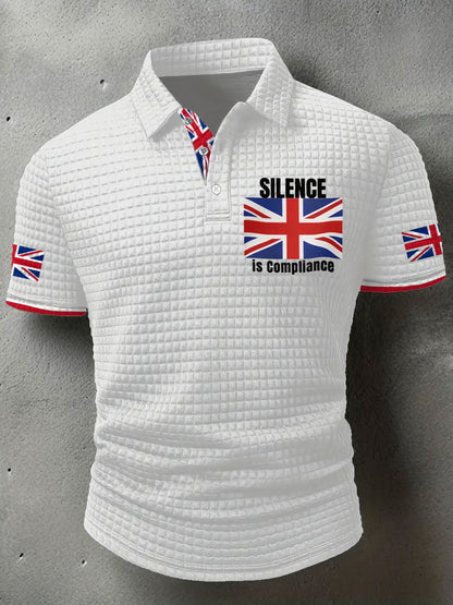 Men's Silence is Compliance short sleeve shirt