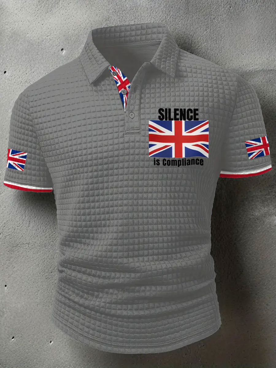 Men's Silence is Compliance short sleeve shirt