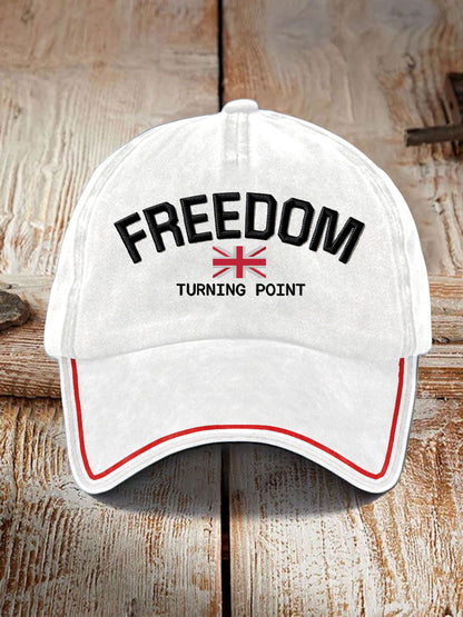 Unisex Turning Point UK Flag Printed Hat