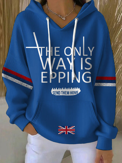 Women's The Only Ways Is Epping Printed Hoodie