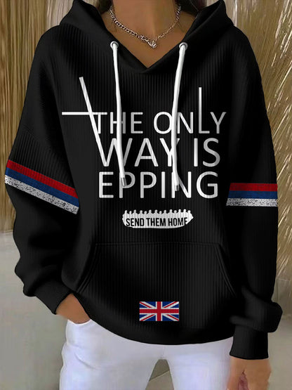 Women's The Only Ways Is Epping Printed Hoodie