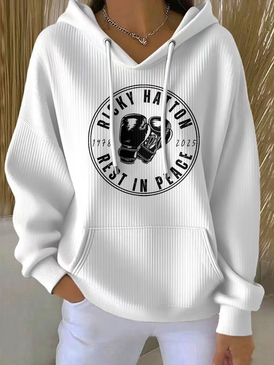 Women's Hitman Rip Printed Hoodie