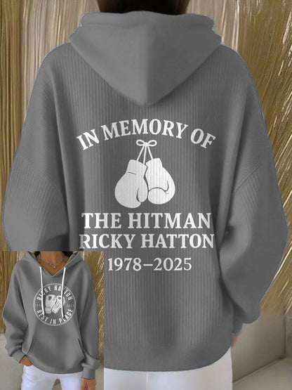 Women's Hitman Rip Printed Hoodie