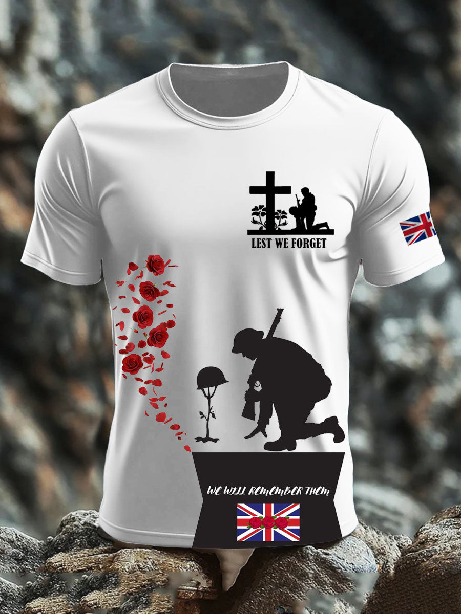 Men's British Veteran short sleeves t-shirt