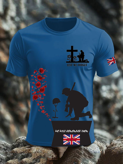 Men's British Veteran short sleeves t-shirt